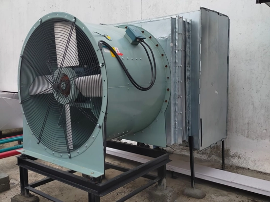 Basement ventilation equipment